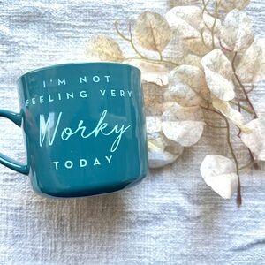 Opalhouse “I’M NOT FEELING VERY  Worky TODAY” Fun Quote Coffee Cup 16oz